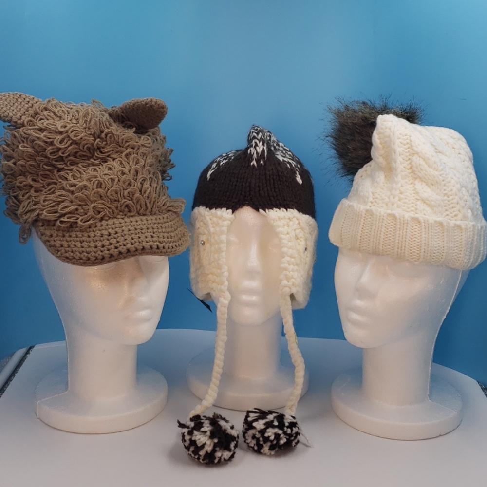 Beanies all 3!